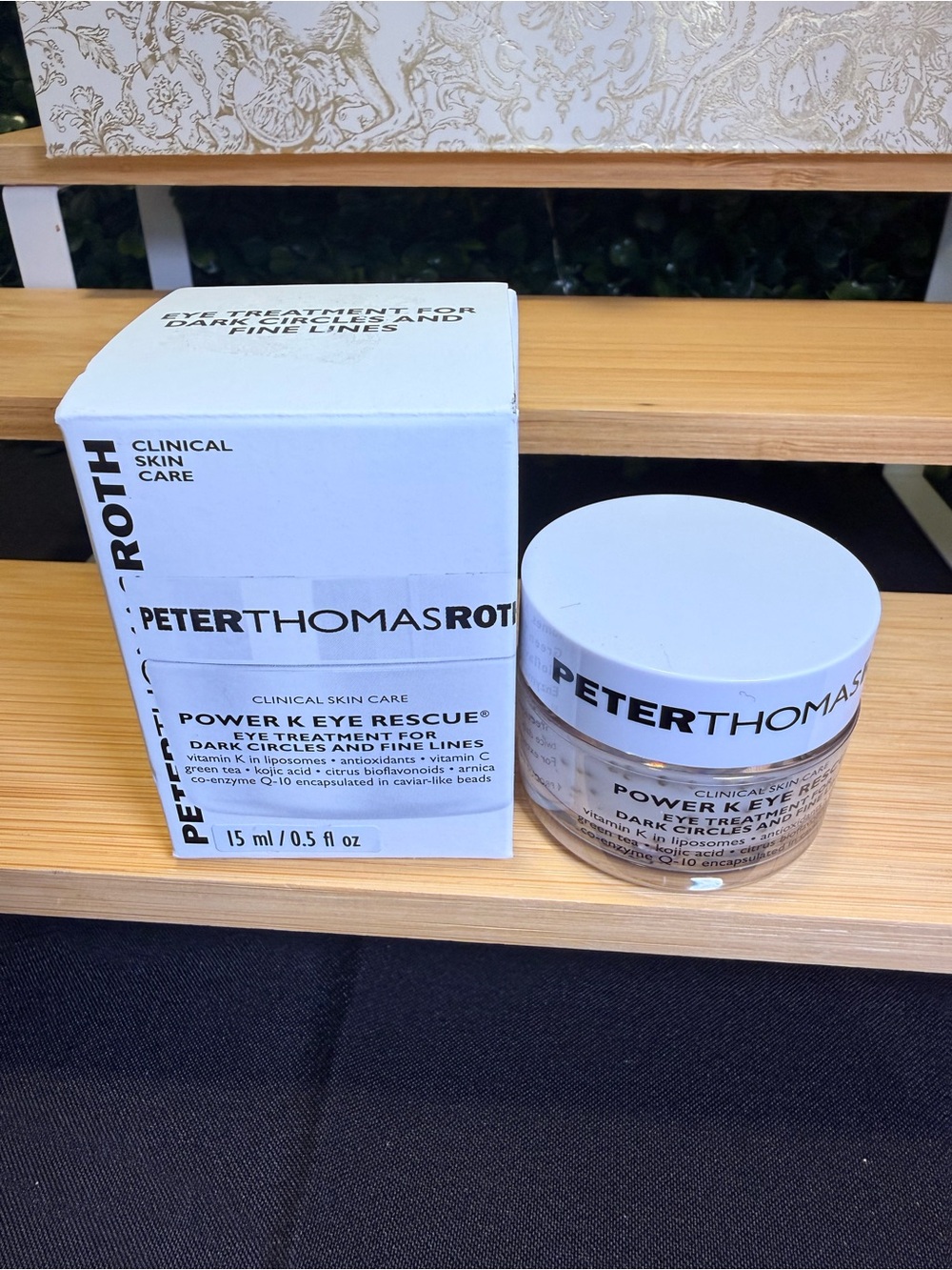 Peter Thomas Roth White and Black Power K Eye Rescue Eye Cream
